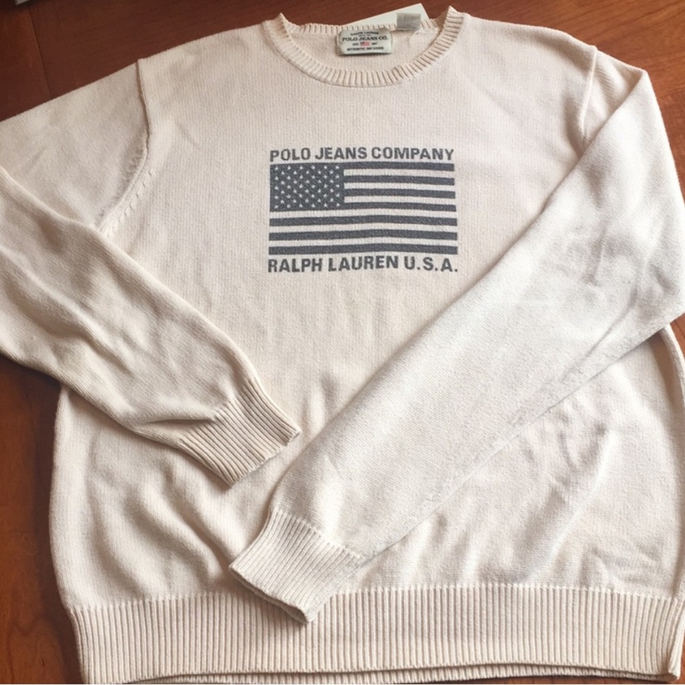Ralph Lauren American Flag sweater